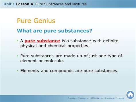 Pure Substance Examples For Kids