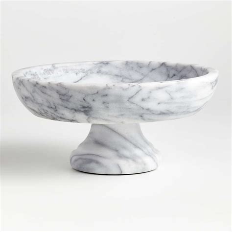 French Kitchen White Marble Fruit Bowl Reviews Crate And Barrel Canada