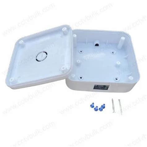 Plastic Square Cctv Junction Box X Super White Ip At Rs Piece