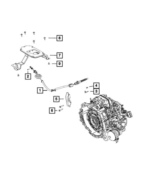 Gearshift Controls And Related Parts For 2013 Dodge Dart My Mopar Parts