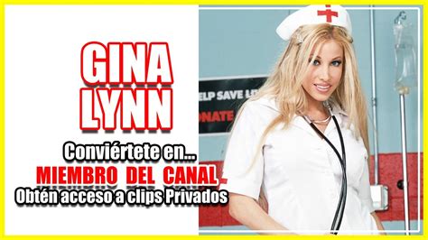 GINA LYNN Conviértete en Miembro del canal YouTube