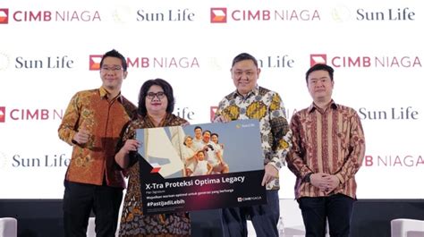 Sun Life Indonesia Dan CIMB Niaga Hadirkan X Tra Proteksi Optima Legacy