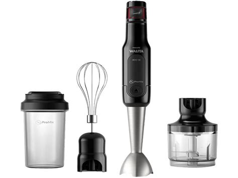 Mixer Philips Walita Em Preto E Prata W Daily Ri Speed