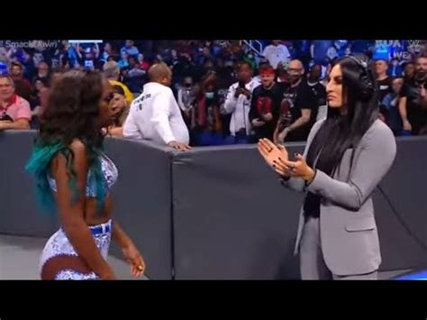 Wwe Smackdown Sasha Banks Naomi Vs Shayna Baszler Natalya Youtube