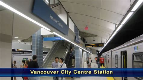 Canada Line Vancouver City Centre Station Open House Youtube