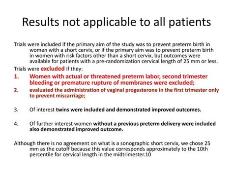 Asymptomatic Short Cervix And Vaginanal Progesterone Ppt