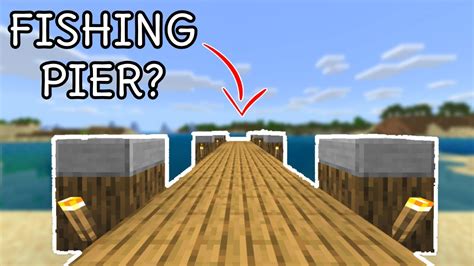 Minecraft Bedrock Let S Play 2 Fishing Pier YouTube