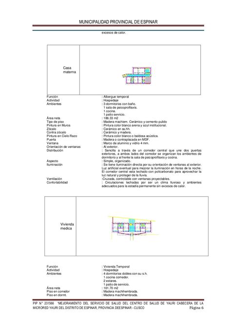 Memoria Descriptiva Arquitectura