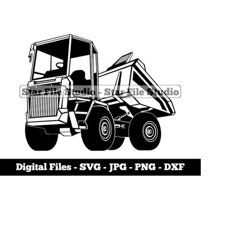 Dual View Truck 2 Svg Truck Svg Heavy Equipment Svg Truck Inspire