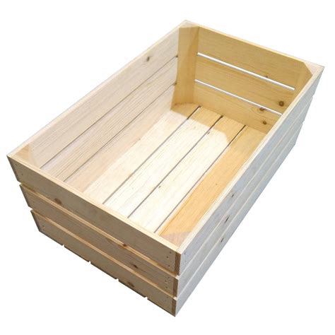 Gn Gastronorm Natural Slatted Box Display Unit X X