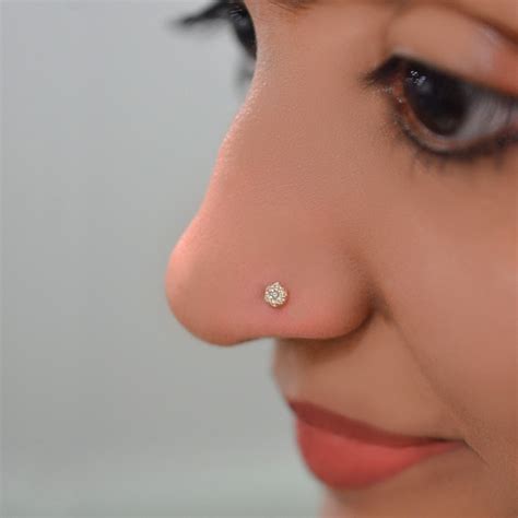 Gold Simple Nose Ring Designs Atelier Yuwa Ciao Jp