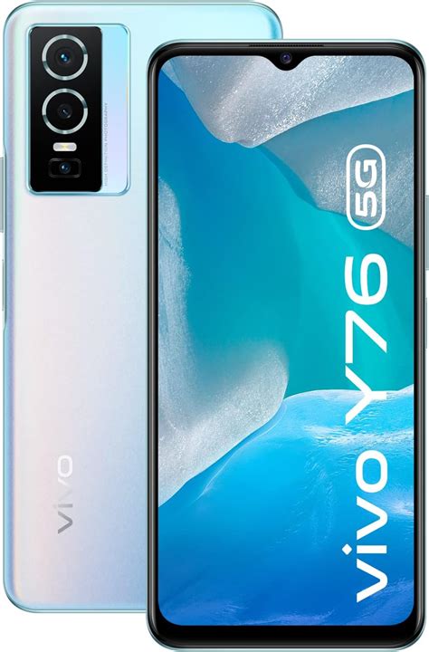 VIVO Y76 5G Smartphone 6 58 Display 50MP Main Camera 8GB RAM 4GB