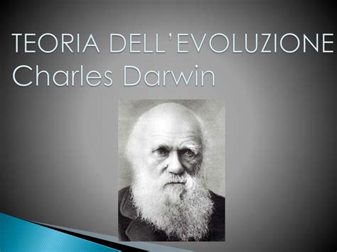 Ppt Teoria Dellevoluzione Charles Darwin Powerpoint Presentation