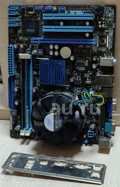 Комплект Core2 Quad Q9400 4 Gb DDR3 Материнская плата ASUS P5G41T M