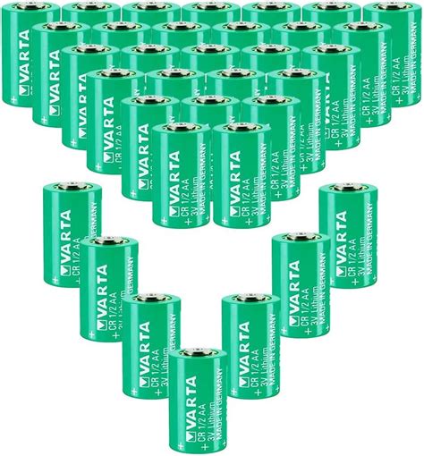 Amazon Pack Cr Aa V Mah Lithium Battery For Varta Cr