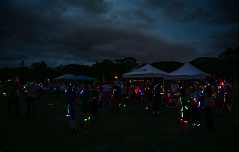 15th Wing Hosts SAAPM Glow Run 505th Command And Control Wing