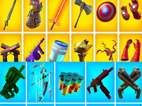 Create A Every Single Fortnite Mythic And Exotic Tier List TierMaker