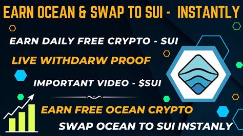 Earn Free Sui Tokens Wave Wallet Complete Guide How To Swap Ocean