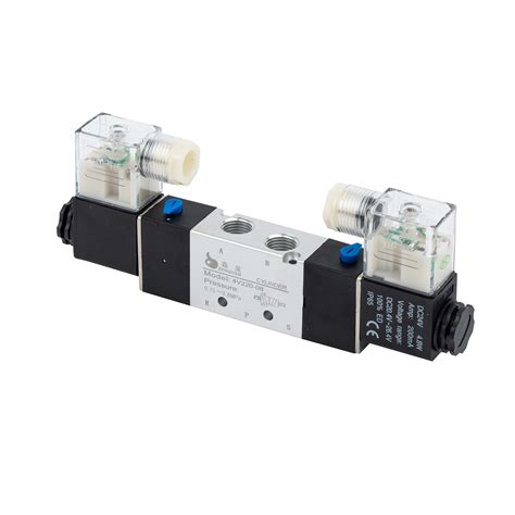 Airtac Model 4v210 08 Plate Connection Type Normal Solenoid Valve 24v