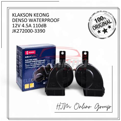 Klakson Keong Denso Waterproof V Electric Horn Power Tone Original