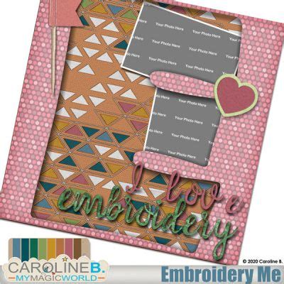 Embroidery Me Quickpage Caroline B Design