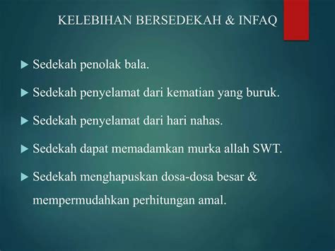 Sedekah Dan Infaq Ppt