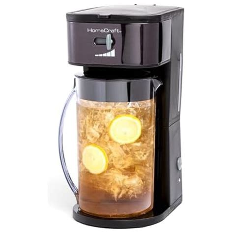 Homecraft 3 Quart Iced Coffee And Tea Maker With Filter Basket Flavor