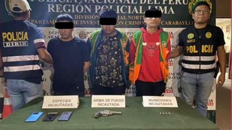 Caen Tres Integrantes De La Banda Delictiva Los Ruletas Del Cono Norte