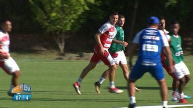 Jornal Da Manh Bahia Realiza Treino E Se Prepara Para Enfrentar O