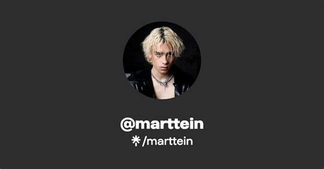 marttein - Listen on YouTube, Spotify - Linktree