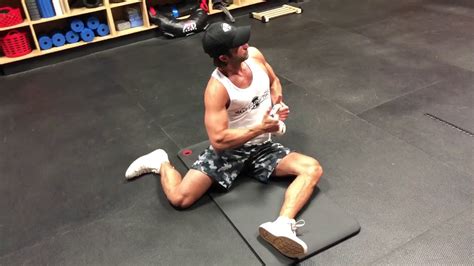 Kettlebell Piriformis Rotations Youtube