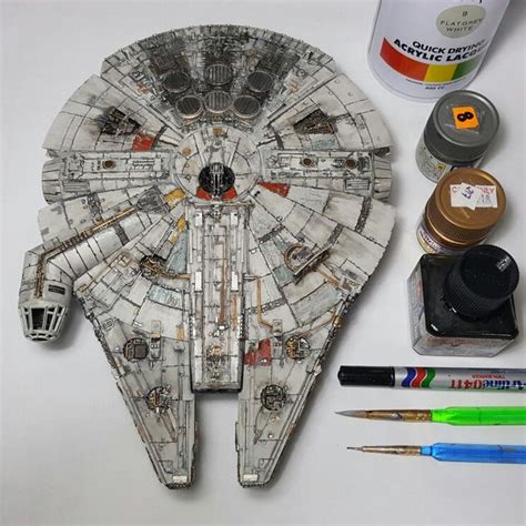 Millennium Falcon Bandai Star Wars Plastic Model Kit Scale