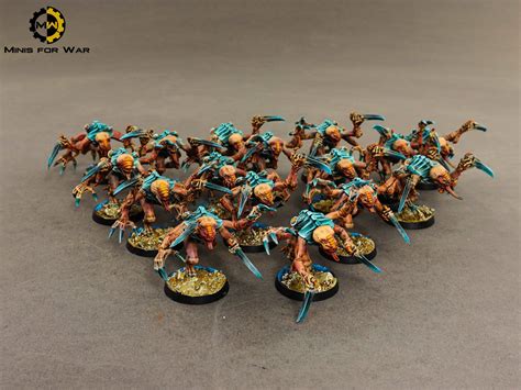 40k Sea Tyranid Army Minis For War Painting Studio