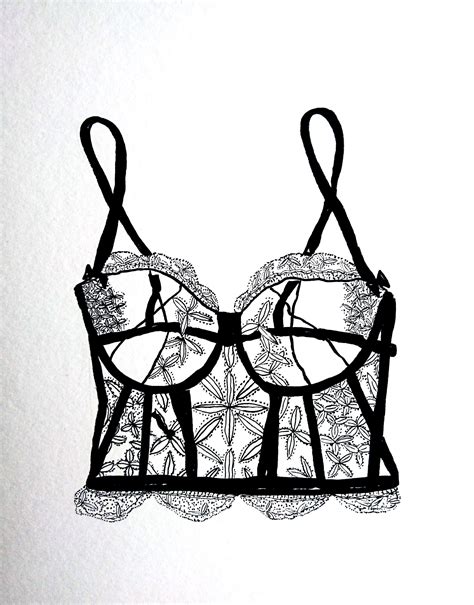 Pin On Lingerie Illustrations