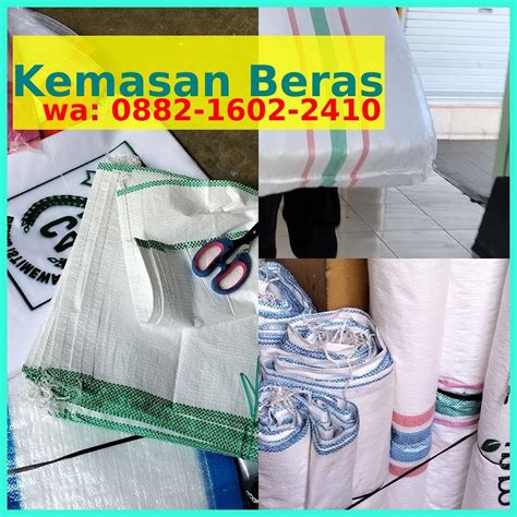 Plastik Beras Kg Sablon I I Wa Jual Kemasan Beras Diskon