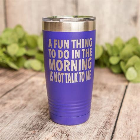 Shuh Duh Fuh Cup Engraved Stainless Steel Tumbler Yeti 60 Off