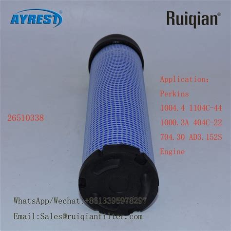 Customized 26510338 Safety Air Filter Manufacturers Factory