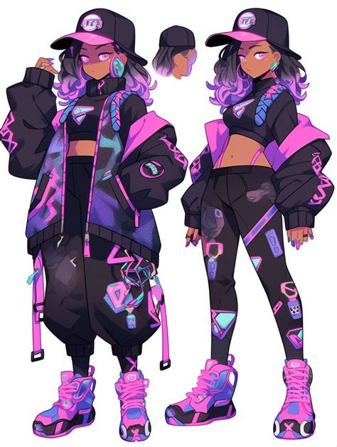 Pinterest | Character design, Character design inspiration, Cyberpunk clothes