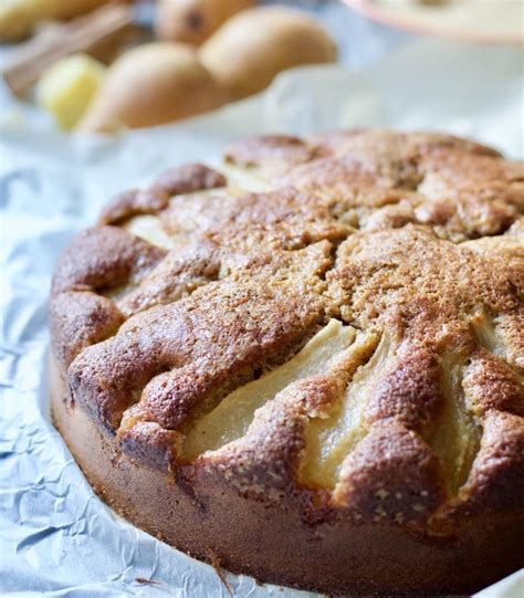 Easy Pear And Fresh Ginger Cake Is Quick To Make Light Beautifully