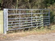 Galvanised Metal Farm Gates - Oakdale Fencing