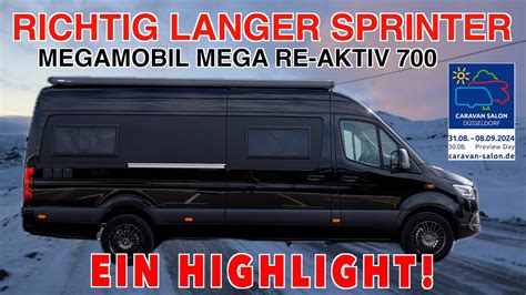 So Geht Das Hymer😉 7 M Sprinter Megamobil Mega Re Aktiv 700 Caravan