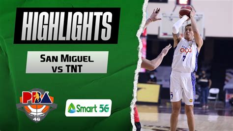 San Miguel Vs Tnt Semis Game Highlights Honda Pba Philippine Cup