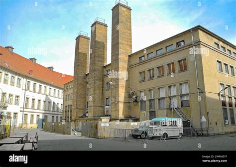 Blick In Den Innenhof Des Komplexes Der Alten Muenze Kuenftige