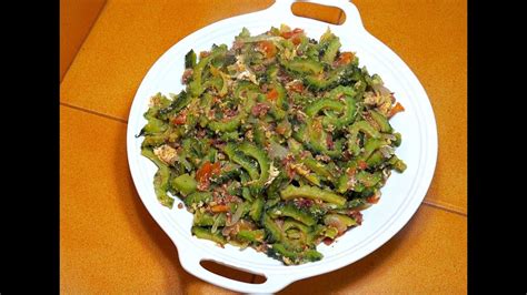 🔵 Ampalaya With Corned Beef Pinoy Recipes Filipino Food Tagalog Videos Bitter Gourd