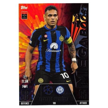 Comprar Trading Card Lautaro Mart Nez Mega Boost Match Attax Extra