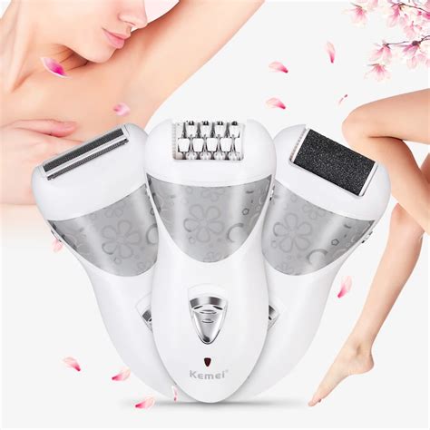 Kemei In Lady Depilacion Epilator Cordless Electric Shaver Hair