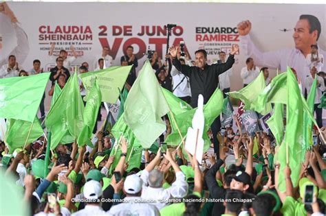 Eduardo Ramírez cierra campaña con rotundo éxito en Tapachula Diario