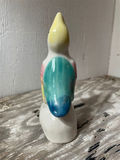 Vintage Pie Bird Vintage Pottery Colorful Ceramic Pie Bird - Etsy