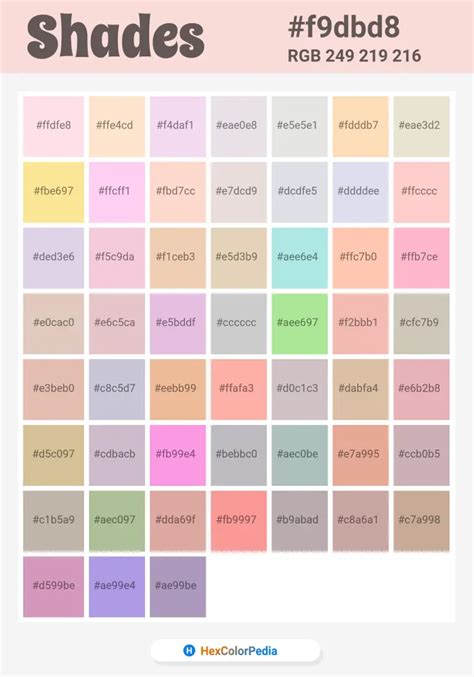 Printable Rgb Color Palette Swatches My Practical Skills 46 Off