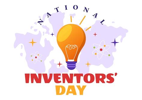 Premium Vector National Inventors Day Illustration Celebration Of